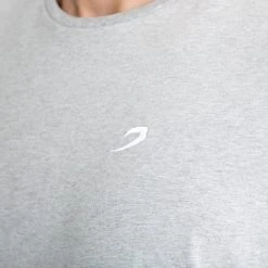 BOXRAW Men Strike T-Shirt - Grey Marl 11 BOXRAW Men Strike T-Shirt - Grey Marl