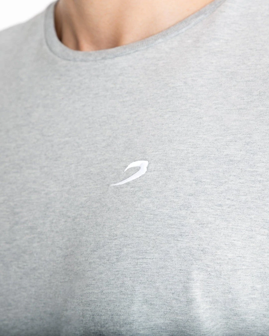 BOXRAW Men Strike T-Shirt - Grey Marl 6 BOXRAW Men Strike T-Shirt - Grey Marl