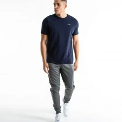 BOXRAW Men Strike T-Shirt - Navy Clothing