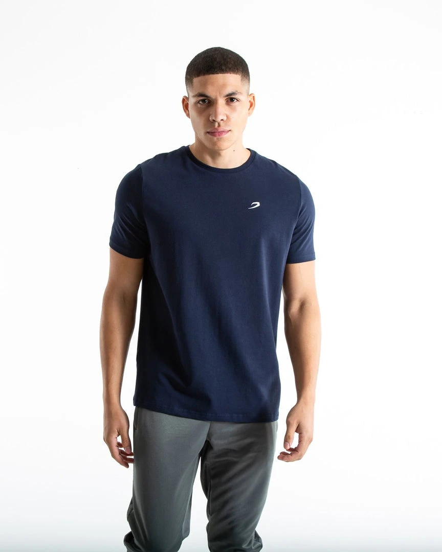 BOXRAW Men Strike T-Shirt - Navy Clothing 3 BOXRAW Men Strike T-Shirt - Navy Clothing