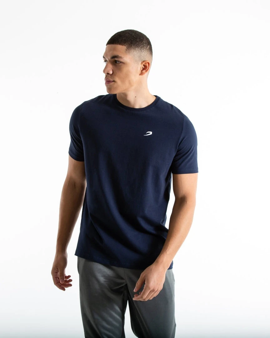 BOXRAW Men Strike T-Shirt - Navy Clothing 4 BOXRAW Men Strike T-Shirt - Navy Clothing
