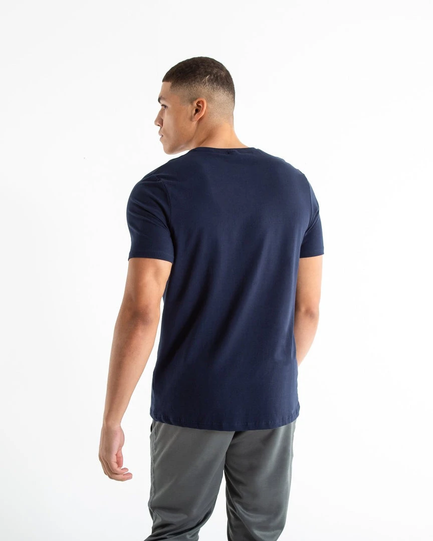 BOXRAW Men Strike T-Shirt - Navy Clothing 5 BOXRAW Men Strike T-Shirt - Navy Clothing