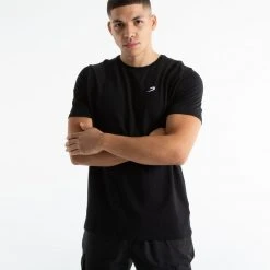 BOXRAW Men Strike T-Shirt - Black Clothing