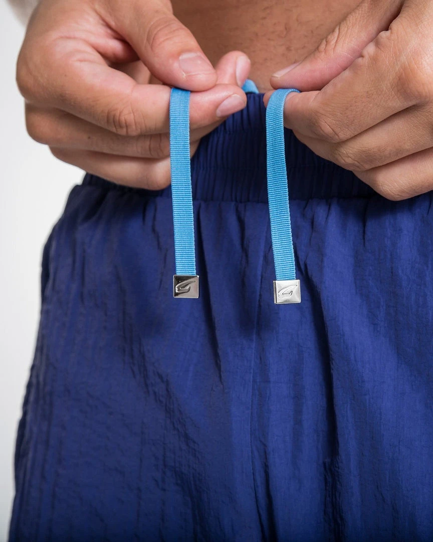 BOXRAW Men Walker Track Bottoms - White/Navy 8 BOXRAW Men Walker Track Bottoms - White/Navy