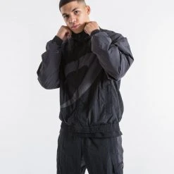 BOXRAW Men Walker Track Jacket - Triple Black Best Sellers