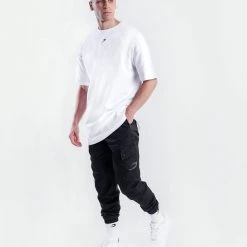 BOXRAW Men Oversized Strike T-Shirt - White Clothing 15 BOXRAW Men Oversized Strike T-Shirt - White Clothing