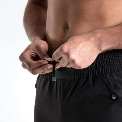 BOXRAW Men Pep Shorts (2-In-1 Training Tights) - Black Boxing Essentials