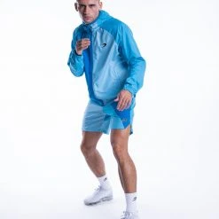 BOXRAW Men Ramos Windbreaker Jacket - Blue New Releases 19 BOXRAW Men Ramos Windbreaker Jacket - Blue New Releases
