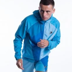 BOXRAW Men Ramos Windbreaker Jacket - Blue New Releases