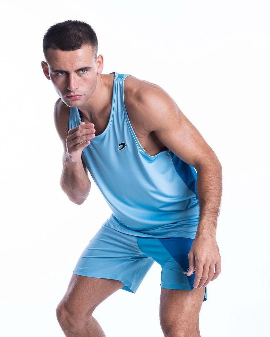 BOXRAW Men Ramos Tank - Blue New Releases 1 BOXRAW Men Ramos Tank - Blue New Releases