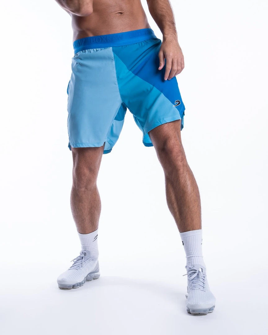 BOXRAW Men New Releases Ramos Shorts - Blue 3 BOXRAW Men New Releases Ramos Shorts - Blue