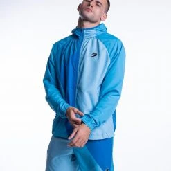 BOXRAW Men Ramos Windbreaker Jacket - Blue New Releases 12 BOXRAW Men Ramos Windbreaker Jacket - Blue New Releases