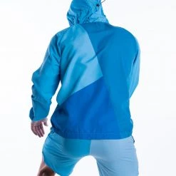 BOXRAW Men Ramos Windbreaker Jacket - Blue New Releases 13 BOXRAW Men Ramos Windbreaker Jacket - Blue New Releases