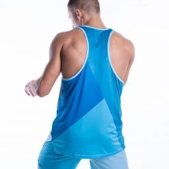 BOXRAW Men Ramos Tank - Blue New Releases 9 BOXRAW Men Ramos Tank - Blue New Releases