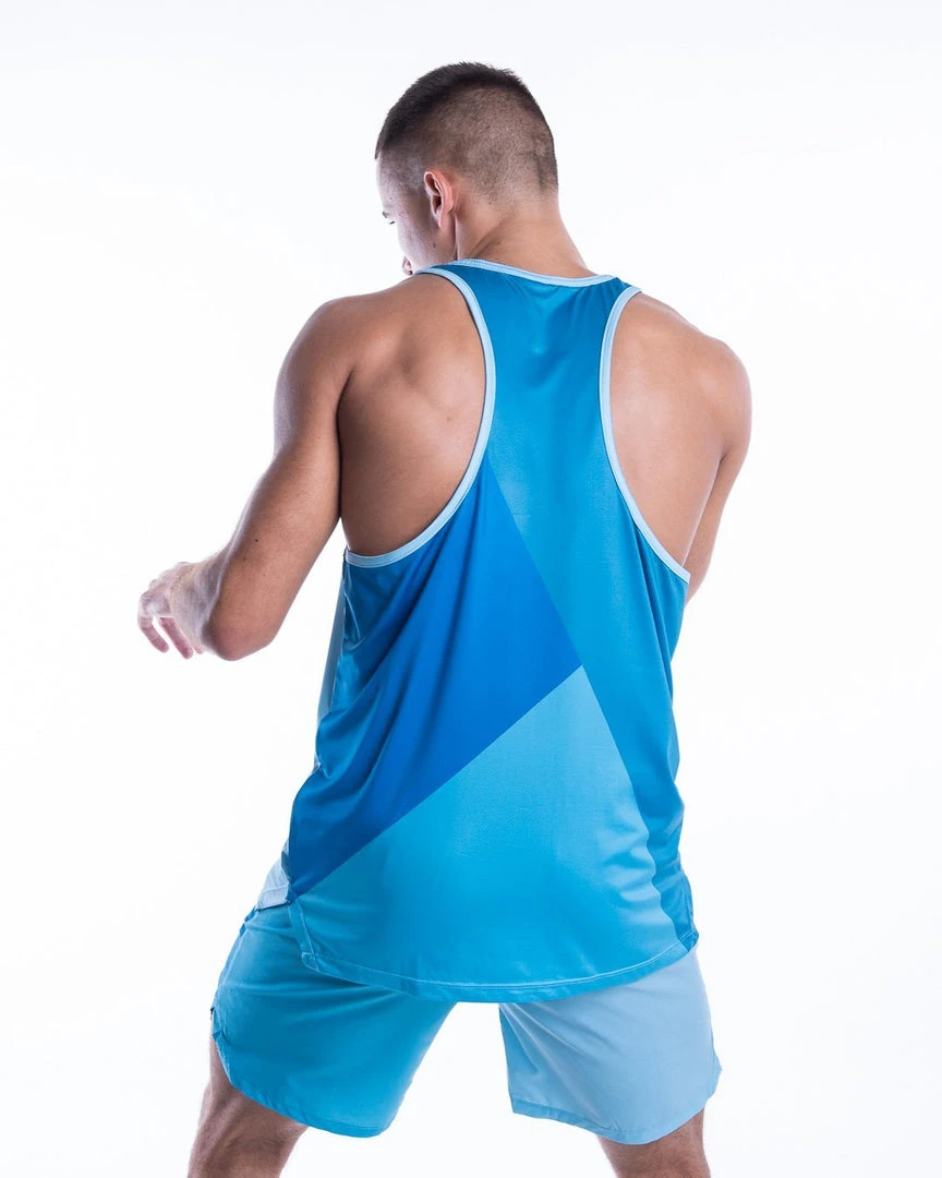BOXRAW Men Ramos Tank - Blue New Releases 4 BOXRAW Men Ramos Tank - Blue New Releases