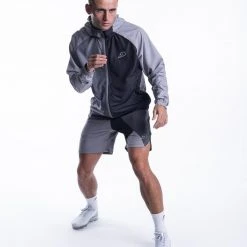 BOXRAW Men New Releases Ramos Windbreaker Jacket - Charcoal