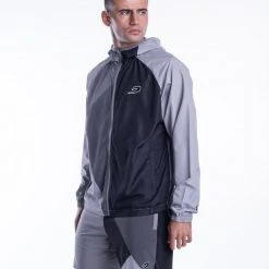 BOXRAW Men New Releases Ramos Windbreaker Jacket - Charcoal