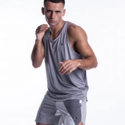 BOXRAW Men Ramos Tank - Grey 8 BOXRAW Men Ramos Tank - Grey
