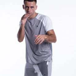 BOXRAW Men New Releases Ramos T-Shirt - Grey 8 BOXRAW Men New Releases Ramos T-Shirt - Grey