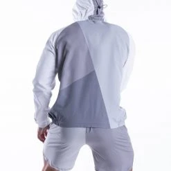 BOXRAW Men Ramos Windbreaker Jacket - Grey New Releases 14 BOXRAW Men Ramos Windbreaker Jacket - Grey New Releases