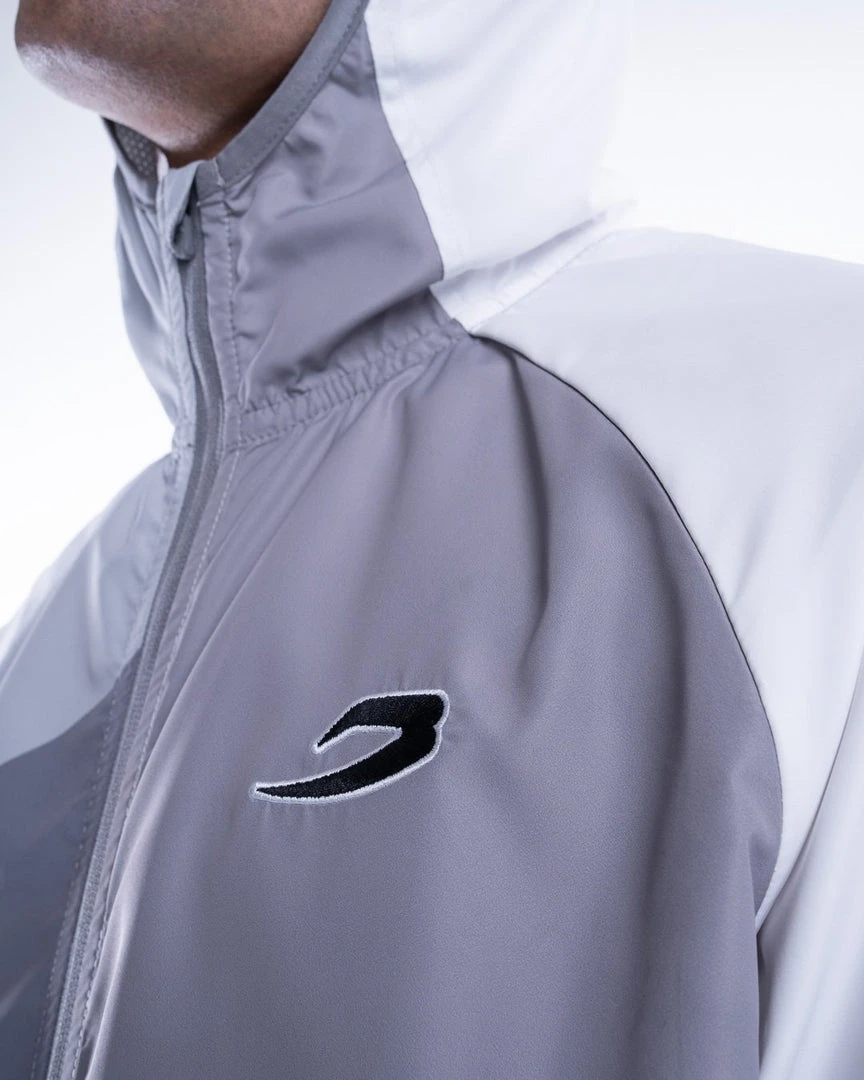 BOXRAW Men Ramos Windbreaker Jacket - Grey New Releases 6 BOXRAW Men Ramos Windbreaker Jacket - Grey New Releases