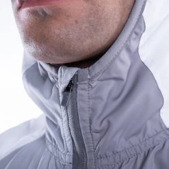 BOXRAW Men Ramos Windbreaker Jacket - Grey New Releases 16 BOXRAW Men Ramos Windbreaker Jacket - Grey New Releases