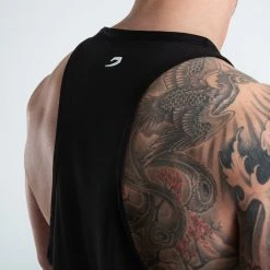 BOXRAW Men SMRT-TEC Stringer Tank - Black Clothing