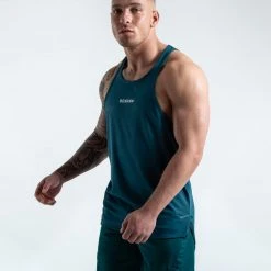 BOXRAW Men Clothing SMRT-TEC Stringer Tank - Green