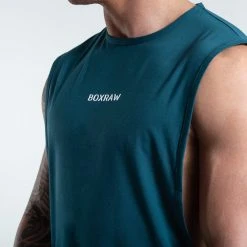 BOXRAW Men Clothing SMRT-TEC Muscle Tank - Green