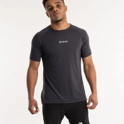 BOXRAW Men SMRT-TEC T-Shirt - Charcoal