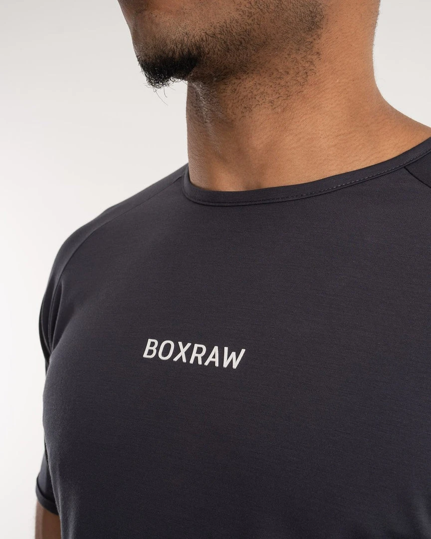 BOXRAW Men SMRT-TEC T-Shirt - Charcoal 6 BOXRAW Men SMRT-TEC T-Shirt - Charcoal