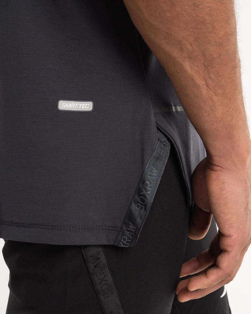 BOXRAW Men Clothing SMRT-TEC Stringer Tank - Charcoal 7 BOXRAW Men Clothing SMRT-TEC Stringer Tank - Charcoal