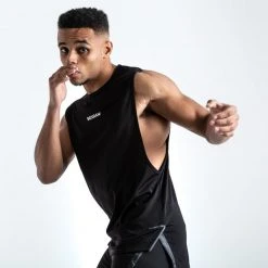 BOXRAW Men SMRT-TEC Muscle Tank - Black Best Sellers