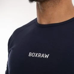 BOXRAW Men SMRT-TEC T-Shirt - Navy Boxing Essentials