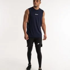 BOXRAW Men SMRT-TEC Muscle Tank - Navy