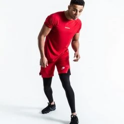 BOXRAW Men SMRT-TEC T-Shirt - Red Clothing 14 BOXRAW Men SMRT-TEC T-Shirt - Red Clothing
