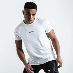 BOXRAW Men Clothing SMRT-TEC T-Shirt - White