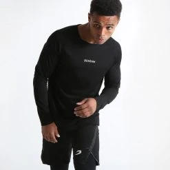 BOXRAW Men SMRT-TEC Long Sleeve T-Shirt - Black Boxing Essentials