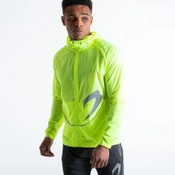 BOXRAW Men Sanchez Windbreaker Jacket - Yellow 12 BOXRAW Men Sanchez Windbreaker Jacket - Yellow