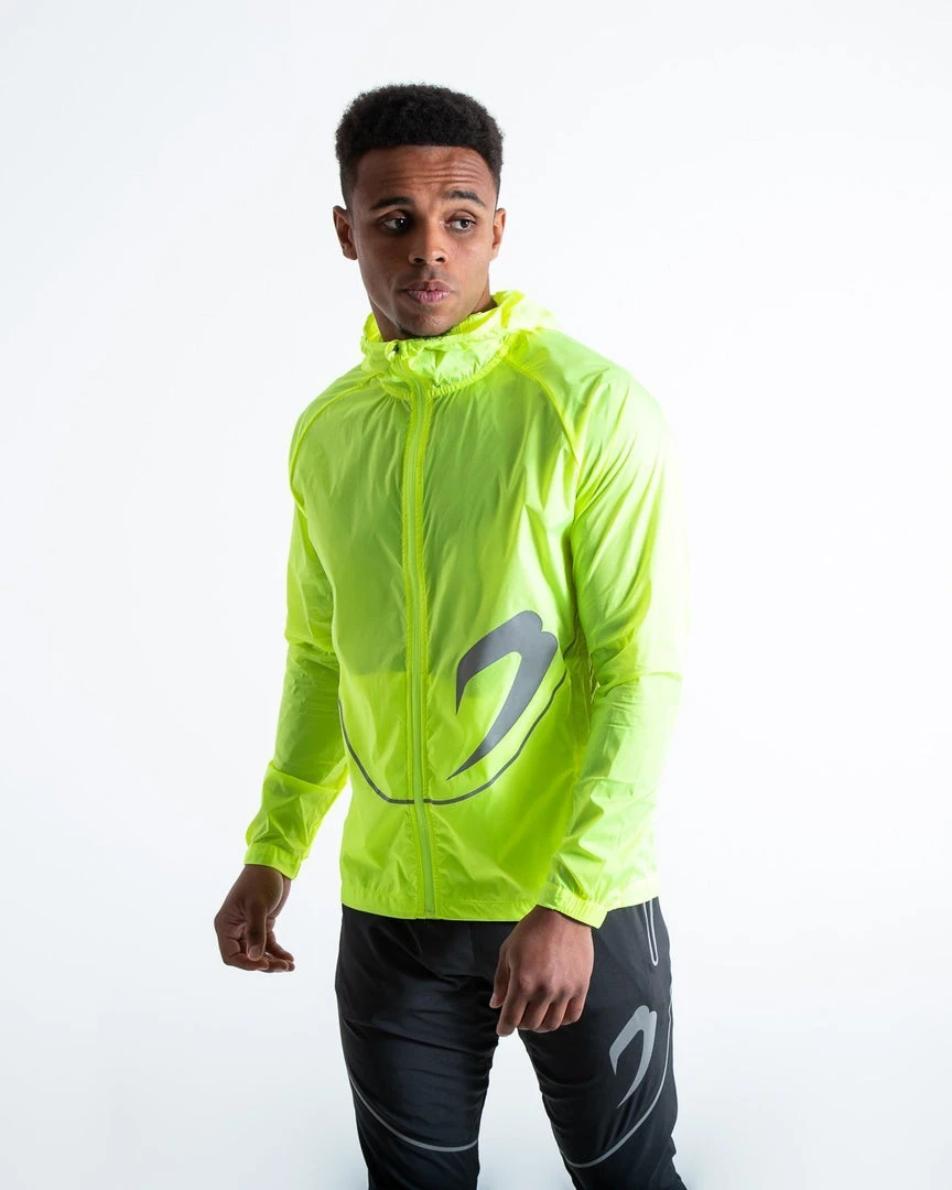 BOXRAW Men Sanchez Windbreaker Jacket - Yellow 3 BOXRAW Men Sanchez Windbreaker Jacket - Yellow