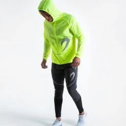 BOXRAW Men Sanchez Windbreaker Jacket - Yellow 19 BOXRAW Men Sanchez Windbreaker Jacket - Yellow