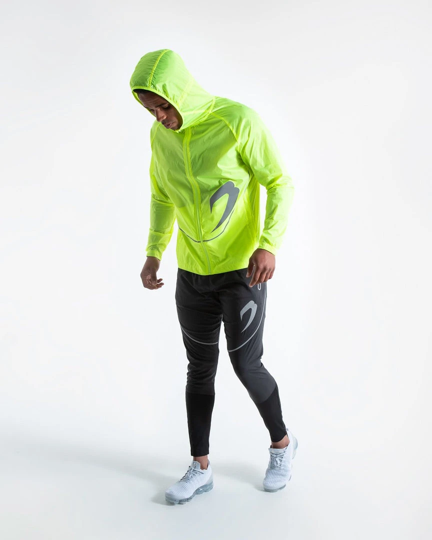 BOXRAW Men Sanchez Windbreaker Jacket - Yellow 10 BOXRAW Men Sanchez Windbreaker Jacket - Yellow