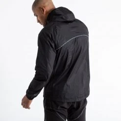 BOXRAW Men Sanchez Windbreaker Jacket - Black 14 BOXRAW Men Sanchez Windbreaker Jacket - Black