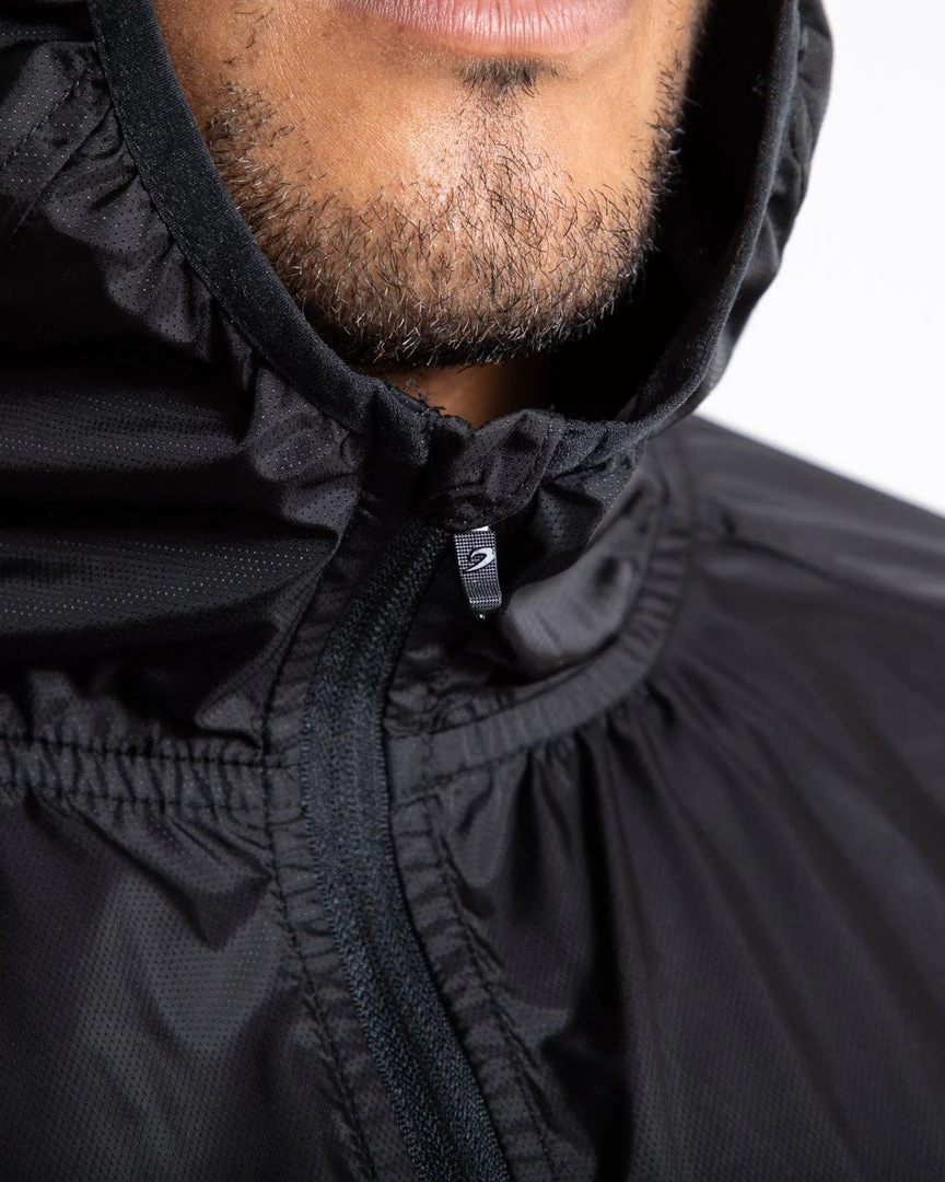 BOXRAW Men Sanchez Windbreaker Jacket - Black 6 BOXRAW Men Sanchez Windbreaker Jacket - Black