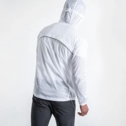 BOXRAW Men Sanchez Windbreaker Jacket - White 12 BOXRAW Men Sanchez Windbreaker Jacket - White