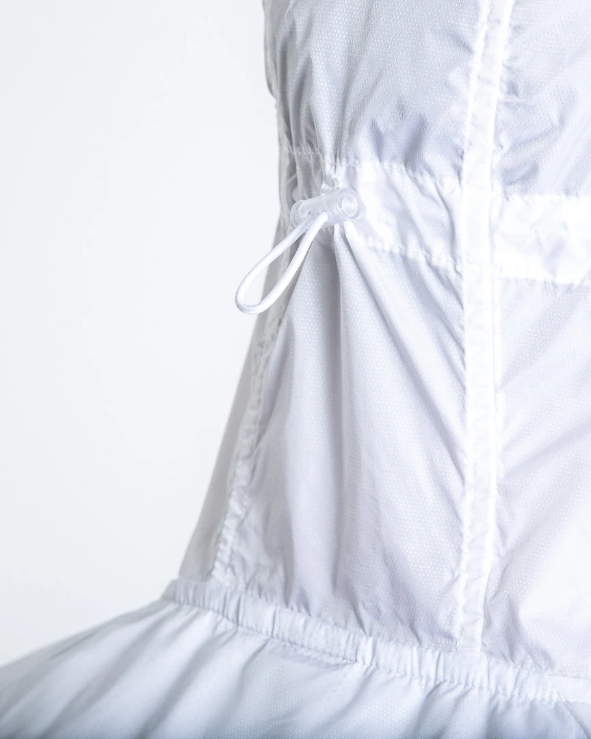 BOXRAW Men Sanchez Windbreaker Jacket - White 6 BOXRAW Men Sanchez Windbreaker Jacket - White