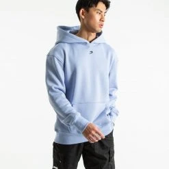 BOXRAW Men Strike Logo Hoodie - Lilac Clothing