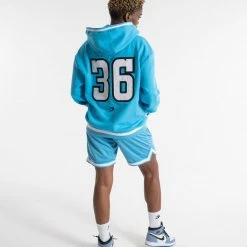 BOXRAW Women 36 By Teddy Atlas Hoodie - Baby Blue