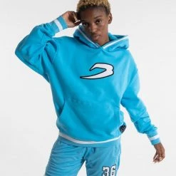 BOXRAW Women 36 By Teddy Atlas Hoodie - Baby Blue
