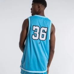 BOXRAW Men 36 By Teddy Atlas Tank - Baby Blue Clothing